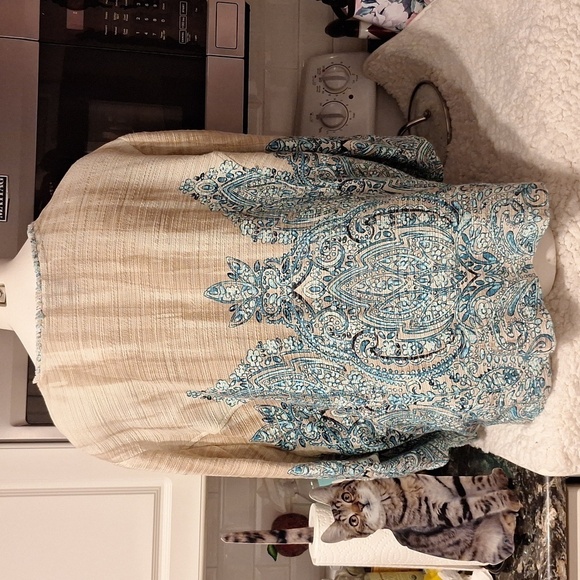 A women's Catherine's long sleeve worn open plus size blazer 5X - Picture 2 of 3